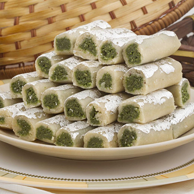 "Cashew Rolls - 1kg (Nandini Sweets N Bakery) - Click here to View more details about this Product
